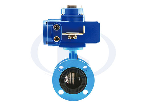 電動軟密封法蘭蝶閥