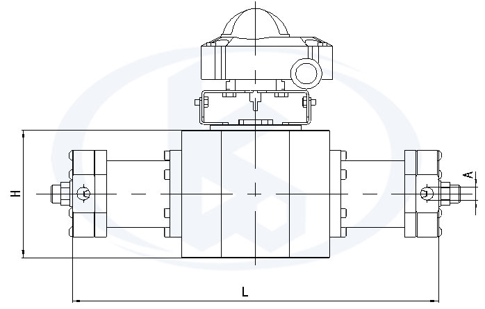 液動(dòng)執(zhí)行器外形尺寸