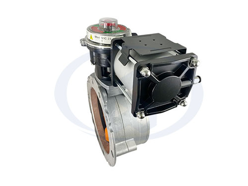 單法蘭氣動粉塵蝶閥